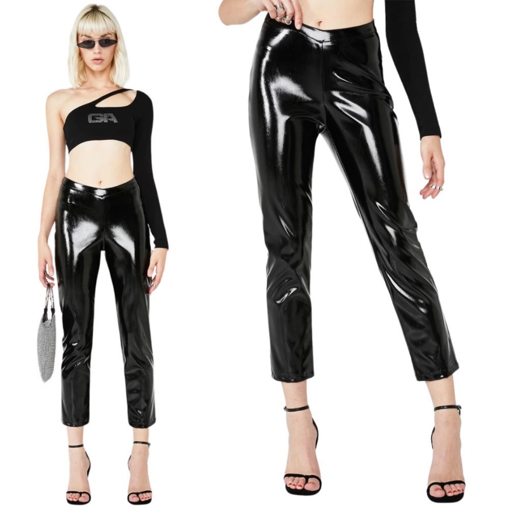 I.AM.GIA Patent Leather Tex Pant Size S